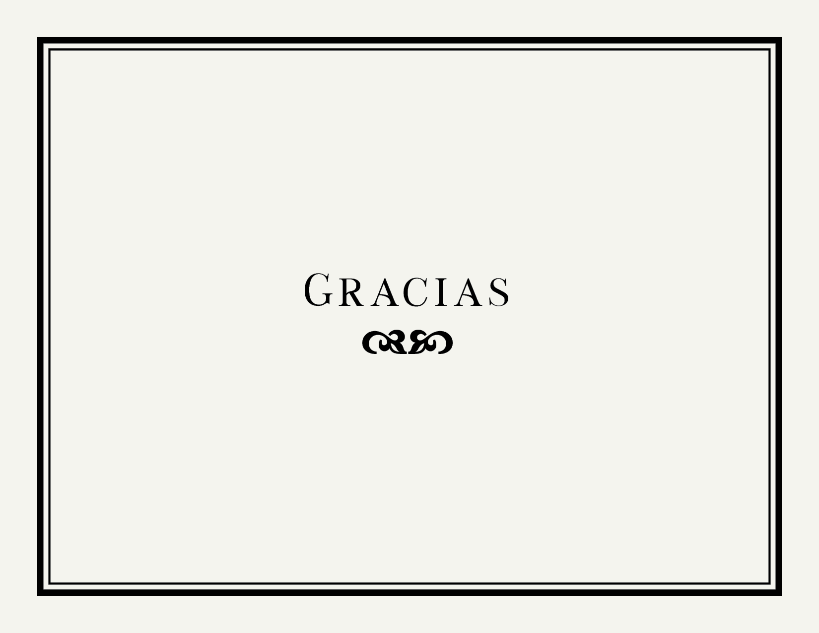 Timeless Gracias