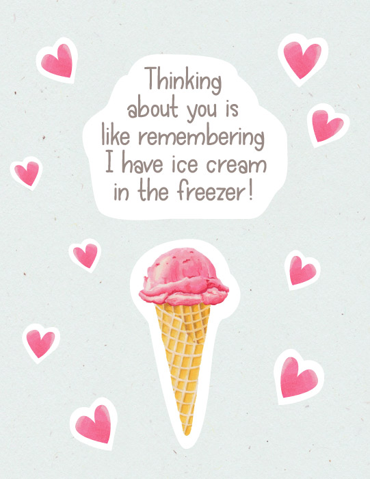 Thinking About You.. Ice Cream