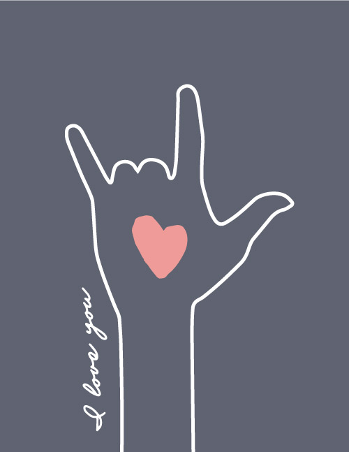 I Love You Hand Sign