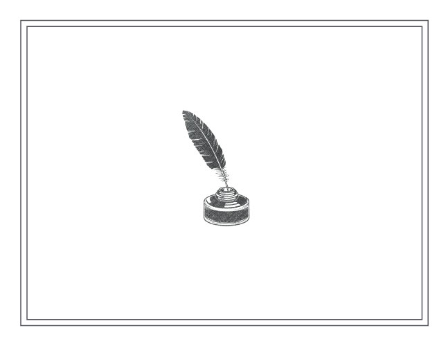 Quill Pen and Ink (Folded)