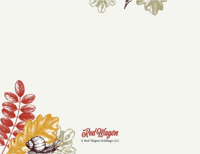 Vintage Autumn Thanksgiving back