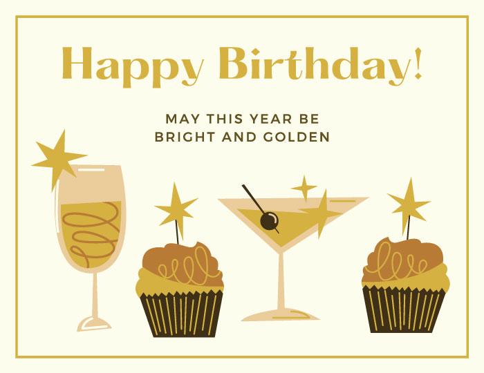 Chic Birthday Cheers